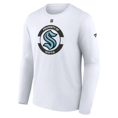 Seattle Kraken Fanatics Authentic Pro Core Secondary Long Sleeve T-Shirt - White | Fanatics sale