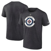 Winnipeg Jets Fanatics Authentic Pro Core Secondary T-Shirt - Heather Charcoal | Fanatics discount