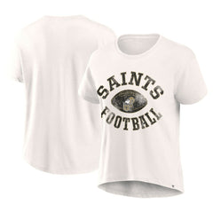 New Orleans Saints Women's Football Home Fashion T-Shirt - Cream - Fanatics