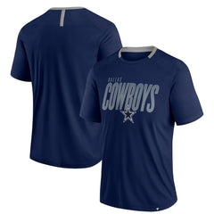 Dallas Cowboys Fade Dot Slant T-Shirt - Navy - Fanatics