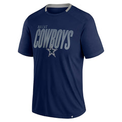 Dallas Cowboys Fade Dot Slant T-Shirt - Navy - Fanatics