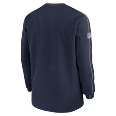 Dallas Cowboys 2024 Sideline Coach Vintage Pullover Sweatshirt - Navy - Nike