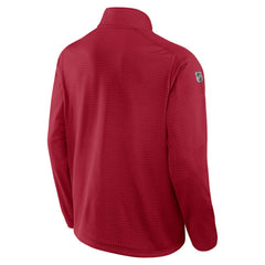 Montreal Canadiens Fanatics Authentic Pro Rink Quarter-Zip Jacket - Red | Fanatics Lifestyle