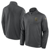 Vegas Golden Knights Fanatics Authentic Pro Rink Quarter-Zip Jacket - Gray | Fanatics discount