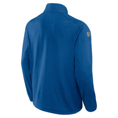 Winnipeg Jets Fanatics Authentic Pro Rink Quarter-Zip Jacket - Blue | Fanatics Lifestyle