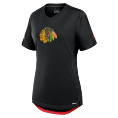 Chicago Blackhawks Fanatics Women's Authentic Pro Rink T-Shirt - Black | Fanatics Clearance