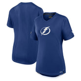 Tampa Bay Lightning Fanatics Women's Authentic Pro Rink Tech T-Shirt - Blue | Fanatics near me