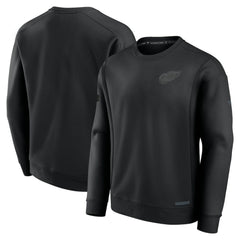 Detroit Red Wings Fanatics Authentic Pro Road Fleece Pullover Sweatshirt - Black | Fanatics near me
