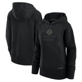 Boston Bruins Fanatics Women's Authentic Pro Road Pullover Hoodie - Black | Fanatics Clearance