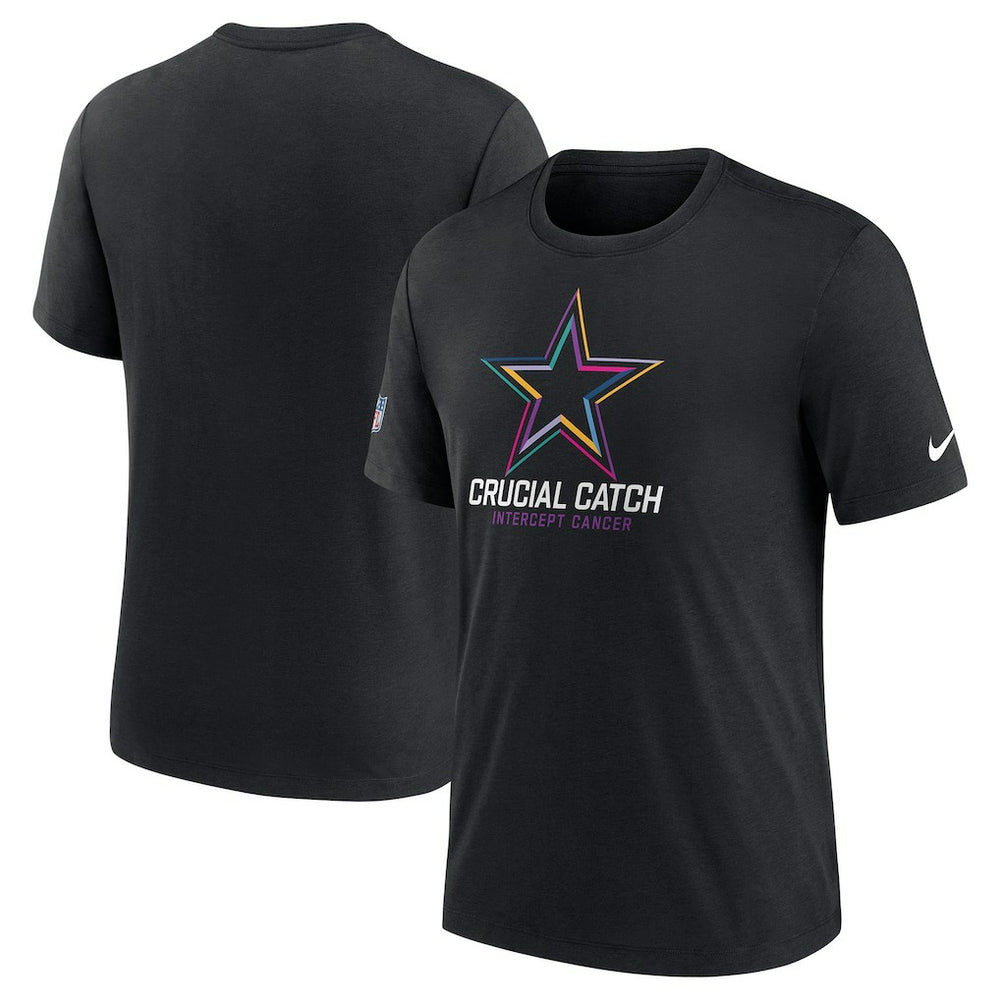 Dallas Cowboys 2024 NFL Crucial Catch T-Shirt - Black - Nike