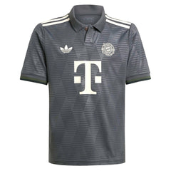 Adidas - Bayern Munich Youth 2024/25 Wiesn Replica Jersey - Gray