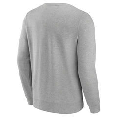 Arizona Cardinals Chance Throwback Fleece Pullover Sweatshirt - Heather Gray - Fanatics
