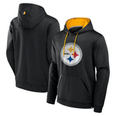 Pittsburgh Steelers Defender Pullover Hoodie - Black - Fanatics