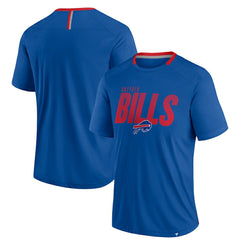Buffalo Bills Defender Fade Slant T-Shirt - Royal - Fanatics