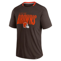 Cleveland Browns Defender Fade Slant T-Shirt - Brown - Fanatics