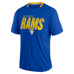 Los Angeles Rams Defender Fade Slant T-Shirt - Royal - Fanatics