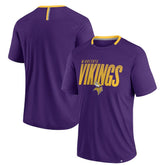Minnesota Vikings Defender Fade Slant T-Shirt - Purple - Fanatics