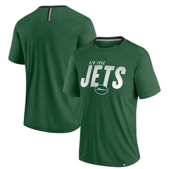 New York Jets Defender Fade Slant T-Shirt - Green - Fanatics
