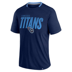 Tennessee Titans Defender Fade Slant T-Shirt - Navy - Fanatics