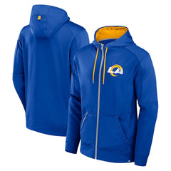 Los Angeles Rams Defender Full-Zip Hoodie - Royal - Fanatics
