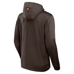 Cleveland Browns Defender Full-Zip Hoodie - Brown - Fanatics