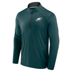 Philadelphia Eagles Defender Long Sleeve Quarter-Zip Jacket - Midnight Green - Fanatics