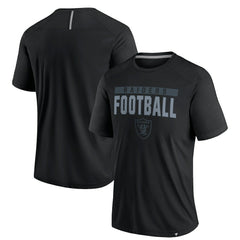 Las Vegas Raiders Defender Blackout T-Shirt - Black - Fanatics