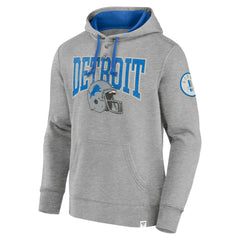 Detroit Lions Label Maker Pullover Hoodie - Blue - Fanatics