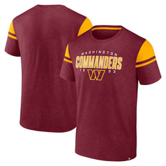 Washington Commanders Old School Play Slub T-Shirt - Burgundy - Fanatics