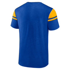 Los Angeles Rams Old School Play Slub T-Shirt - Royal - Fanatics