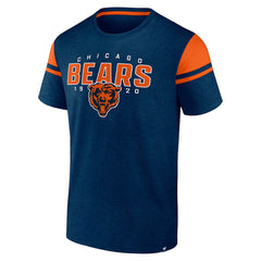 Chicago Bears Old School Play Slub T-Shirt - Navy - Fanatics