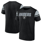 Las Vegas Raiders Old School Play Slub T-Shirt - Black - Fanatics