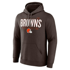 Cleveland Browns Pylon Outline Pullover Hoodie - Brown - Fanatics