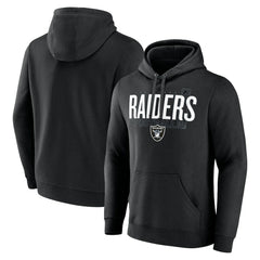 Las Vegas Raiders Pylon Outline Pullover Hoodie - Black - Fanatics