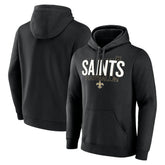 New Orleans Saints Pylon Outline Pullover Hoodie - Black - Fanatics