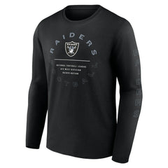 Las Vegas Raiders Stat Sheet Long Sleeve T-Shirt - Black - Fanatics
