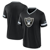 Las Vegas Raiders Stripe Stacking T-Shirt - Black - Fanatics