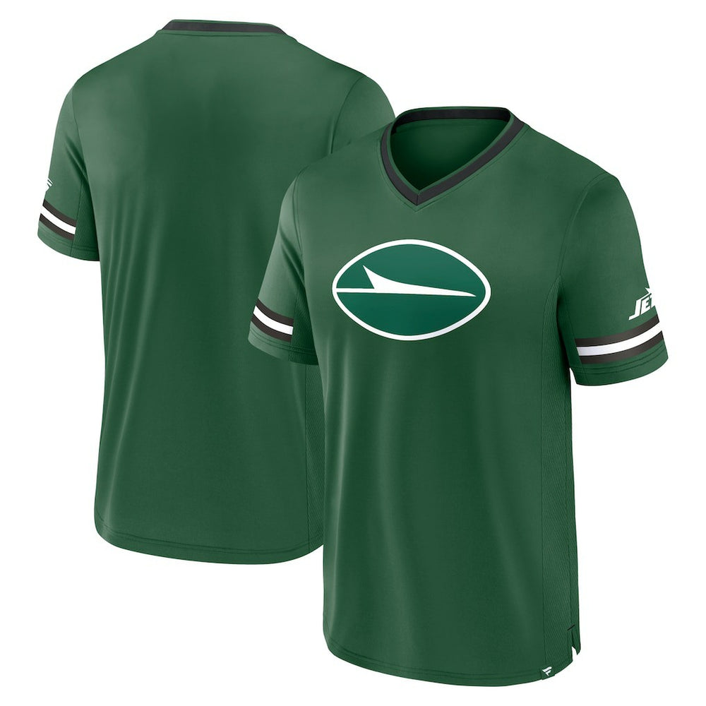 New York Jets Stripe Stacking T-Shirt - Green - Fanatics