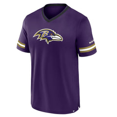 Baltimore Ravens Stripe Stacking T-Shirt - Purple - Fanatics