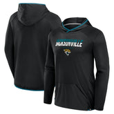 Jacksonville Jaguars Transitional Defender Hoodie Long Sleeve T-Shirt - Black - Fanatics