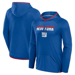 New York Giants Transitional Defender Hoodie Long Sleeve T-Shirt - Royal - Fanatics