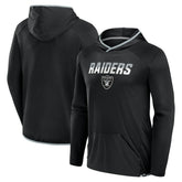 Las Vegas Raiders Transitional Defender Hoodie Long Sleeve T-Shirt - Black - Fanatics