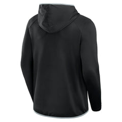 Las Vegas Raiders Transitional Defender Hoodie Long Sleeve T-Shirt - Black - Fanatics