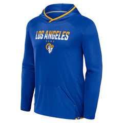 Los Angeles Rams Transitional Defender Hoodie Long Sleeve T-Shirt - Royal - Fanatics