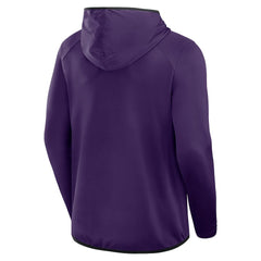 Baltimore Ravens Transitional Defender Hoodie Long Sleeve T-Shirt - Purple - Fanatics