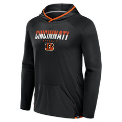 Cincinnati Bengals Transitional Defender Hoodie Long Sleeve T-Shirt - Black - Fanatics