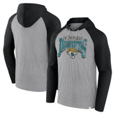 Jacksonville Jaguars Under Center Long Sleeve Hoodie T-Shirt - Gray/Black - Fanatics