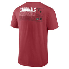 Arizona Cardinals Repeat Stats T-Shirt - Cardinal - Fanatics