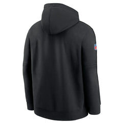 San Francisco 49ers 2024 NFL Crucial Catch Big & Tall Club Pullover Hoodie - Black - Nike