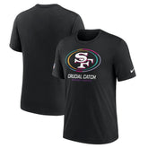 San Francisco 49ers 2024 NFL Crucial Catch Big & Tall T-Shirt - Black - Nike
